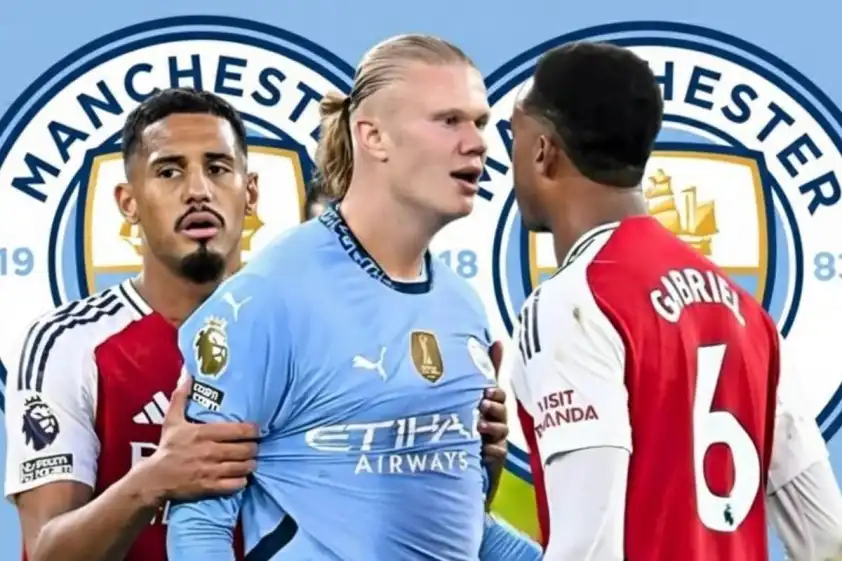 Man City và Arsenal, bên nào thắng sẽ sáng cửa vô địch. Man City và Arsenal, bên nào thắng sẽ sáng cửa vô địch.