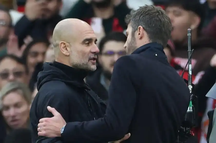 Carrick đánh giá rất cao tầm ảnh hưởng mà Pep tạo ra đối với bóng đá Anh và cả châu Âu. (Ảnh: Goal)
